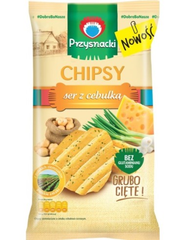 Przysnacki Onion & Cheese Chips 135g