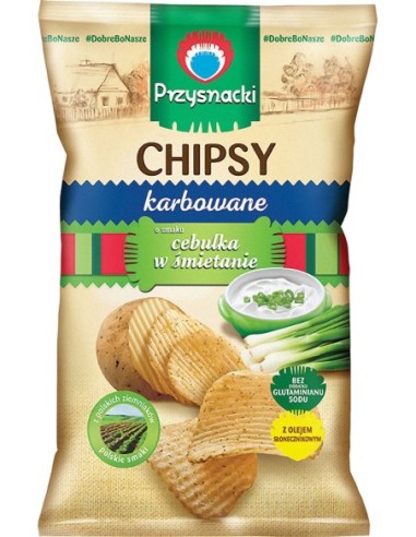 Przysnacki Onion & Sour Cream Chips 135g