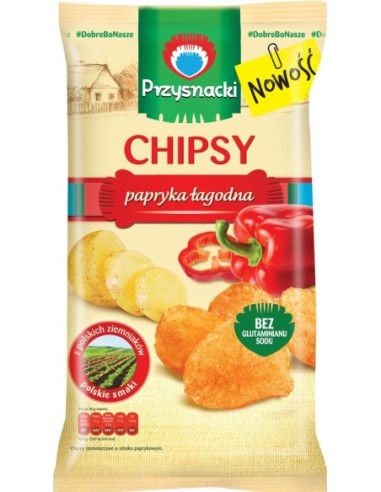 Przysnacki Paprika Chips135g