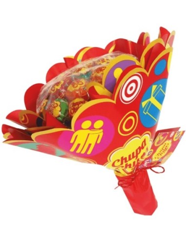 Chupa Chups Flower Bouquet 19 pcs 228g