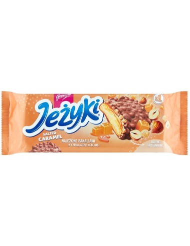 Goplana Jeżyki Nut & Salted Caramel 140g