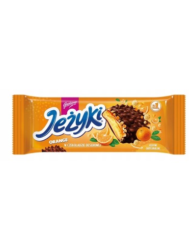 Goplana Jeżyki Orange in Dark Chocolate 140g