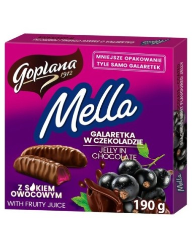 Goplana Mella Blackcurrant Jelly 190g