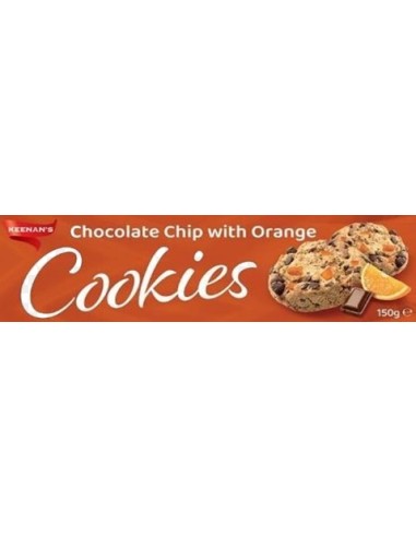 Keenans Chocolate Chip & Orange Cookies 150g
