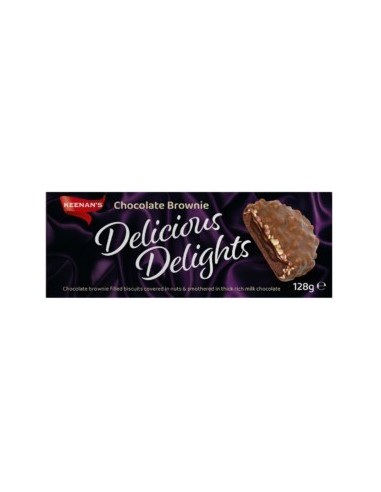 Keenans Delicious Delights Choc Brownie 128g