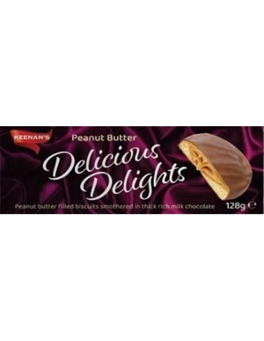 Keenans Delicious Delights Peanut Butter 128g