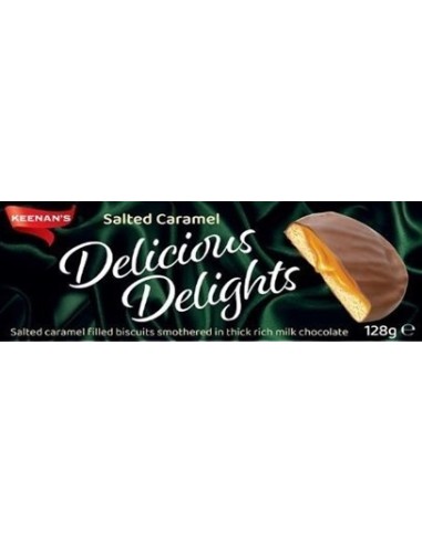 Keenans Delicious Delights Salted Caramel 128g