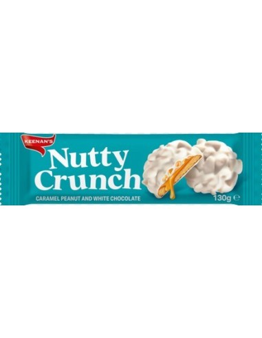 Keenans Nutty Crunch White Chocolate 130g