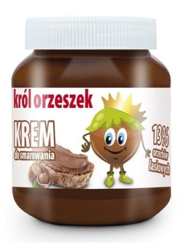 Król Orzeszek Hazelnut Spread 13% 350g