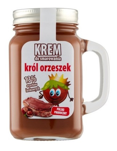 Król Orzeszek Hazelnut Spread 13% 500g