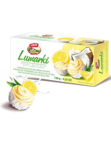 Lumarki Lemon Wafer Balls 120g