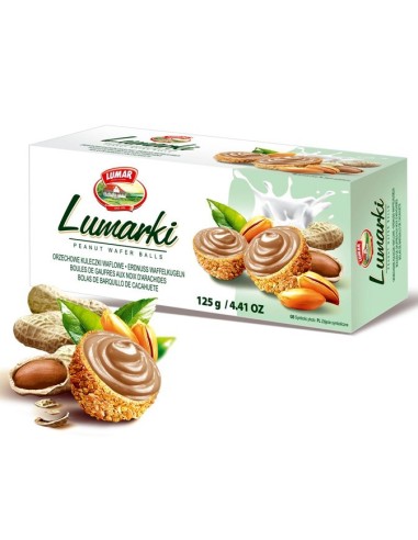 Lumarki Peanut Wafer Balls 125g