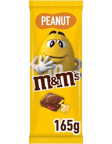 M&M's Peanut Chocolate Bar 165g