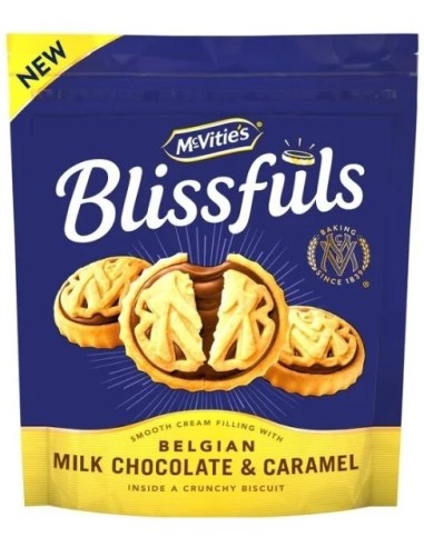 Mcvitie's Blissfuls Chocolate & Caramel 228g