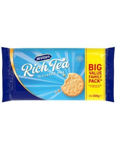 Mcvitie's Classic Rich Tea Twin Pack 600g