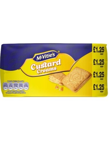 Mcvitie's Custurd Creams Pmp £1.25 300g