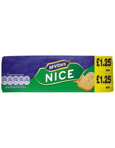 Mcvitie's Nice Pmp £1.25 250g