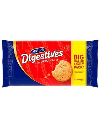 Mcvitie's Original Digestive Twin Pack 800g