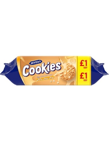 Mcvitie's White Chocolate Chip Cookies £1pmp 150g