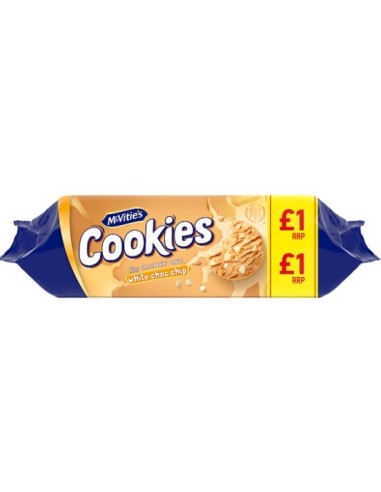 Mcvitie's White Chocolate Chip Cookies £1Pmp 150g