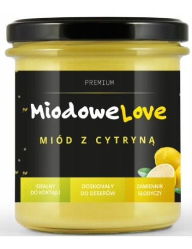 Miodowelove Honey/Lemon 400g