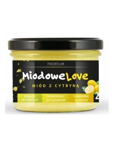Miodowelove Honey/Lemon 220g