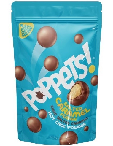 Poppets Salted Caramel Hot Chocolate Powder 300g