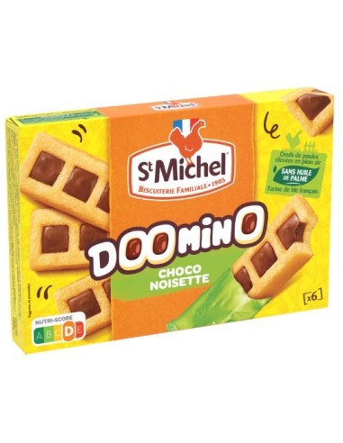 St Michel Doomino Chocolat Noisette 180g