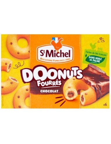 St Michel Doonuts Fourrés Chocolat 180g