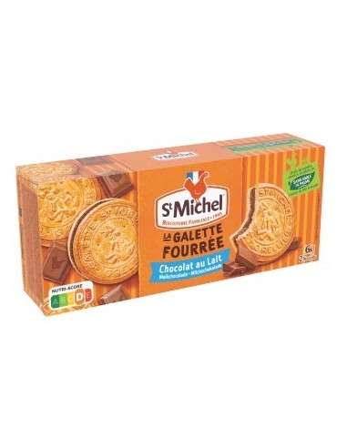 St Michel Galette Fourrée Chocolat au Lait 240g