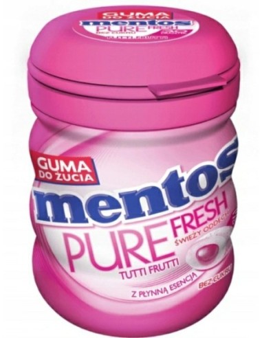 Mentos Pure Fresh Bottle Tutti Frutti 60g