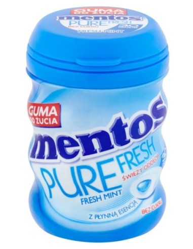 Mentos Pure Fresh Bottle Mint 60g