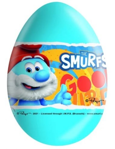 Zaini Single Egg Smurfs 20g