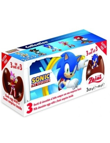 Zaini 3Pk Egg Sonic 60g