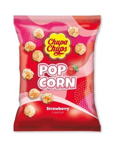Chupa Chups Popcorn Strawberry 135g