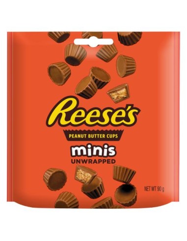 Reese's  Minis Unwrapped Peanut  Butter Cups 90g