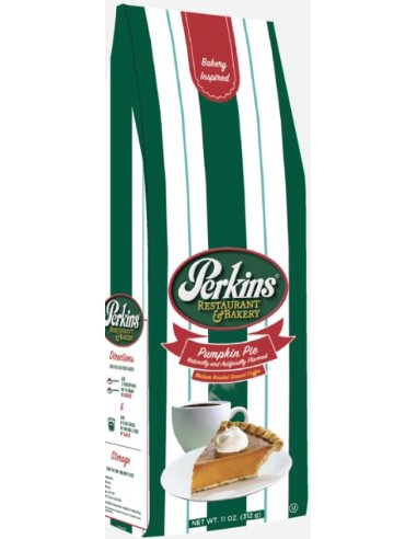 Perkins Pumpking Pie Ground Coffee Bag 11oz