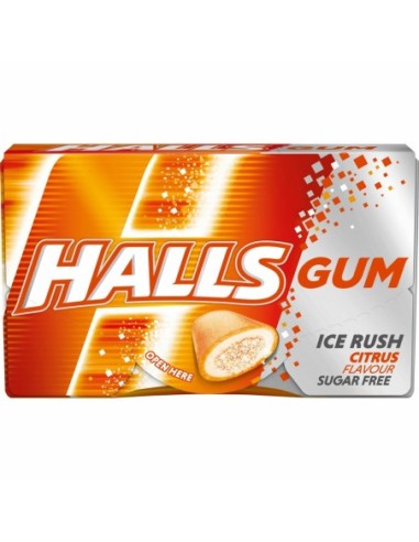 Halls Gum Citrus 18g