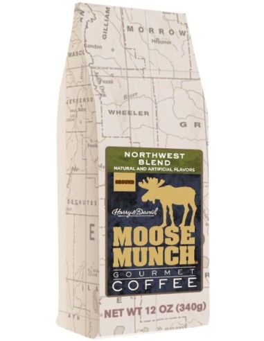 Harry & David Moose Munch Ground Coffee Bag 12oz