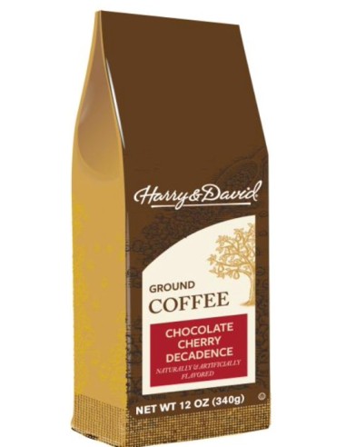 Harry & David Chocolate Cherry Decadence Ground Coffee 12oz