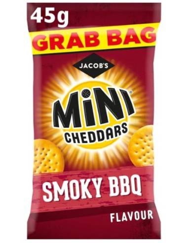 Jacob Mini Cheddars Smoky Bbq 45g