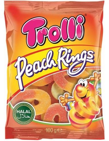 Trolli Peach Rings (Halal) 100g