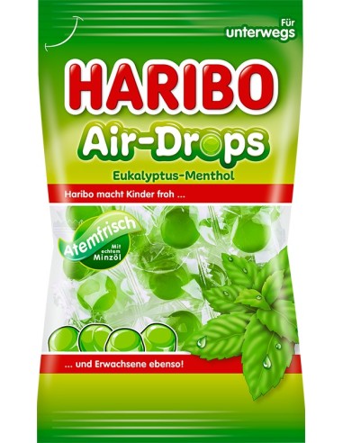 Haribo Air-Drops Euka Menthol 100g