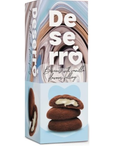 Deserro Biscuits With Vanilla Filling 140g