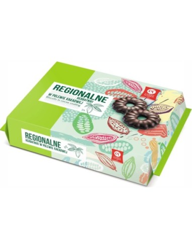 Regionalne Biscuits With Cocoa Coating 550g