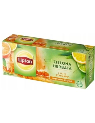 Lipton Green Citrus 25tb