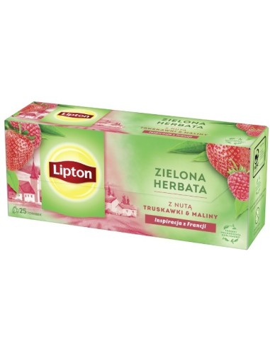 Lipton Green Raspberry 25tb
