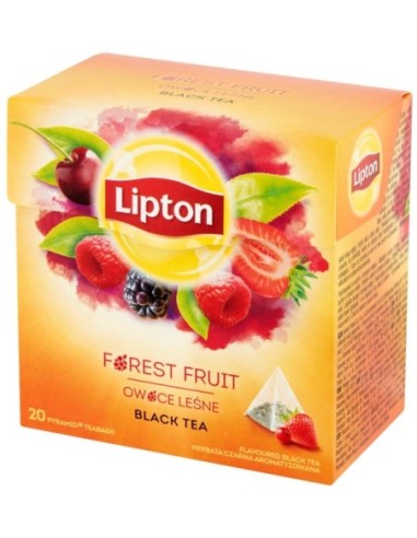 Lipton Forest Fruit 20 Pyramid Teabags