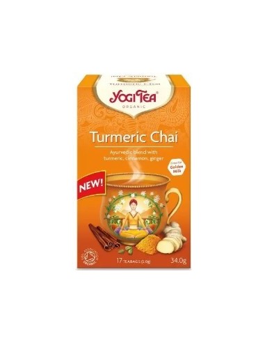 Yogi Tea Organic Turmeric Chai 17s 34g