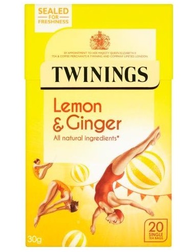 Twinings Lemon Ginger Tea 20s